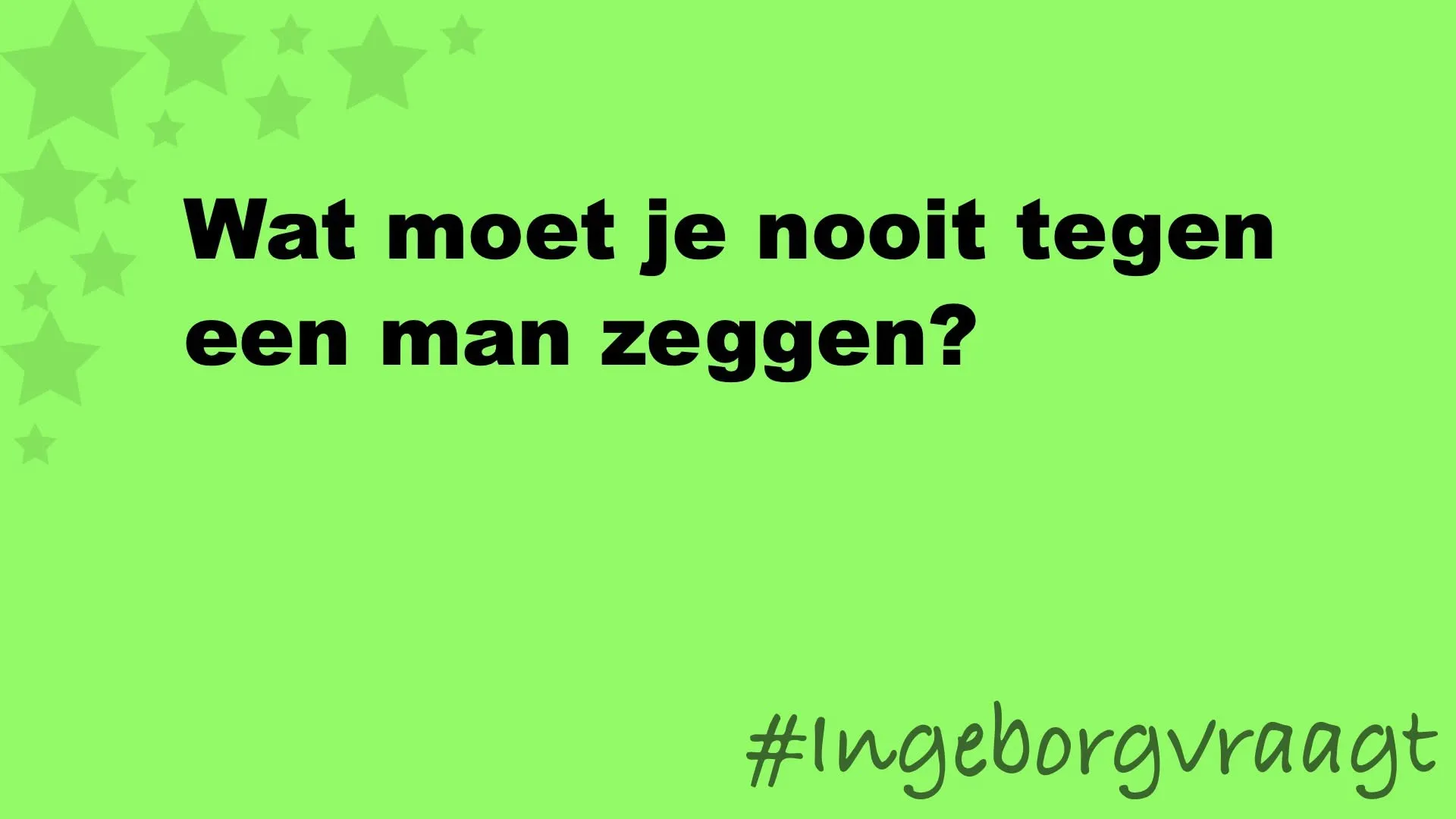 Afbeelding bij bericht van #IngeborgVraagt Van