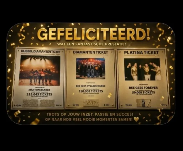 Afbeelding bij bericht van MainCourse-Beegees FAN GROEP Verkaik