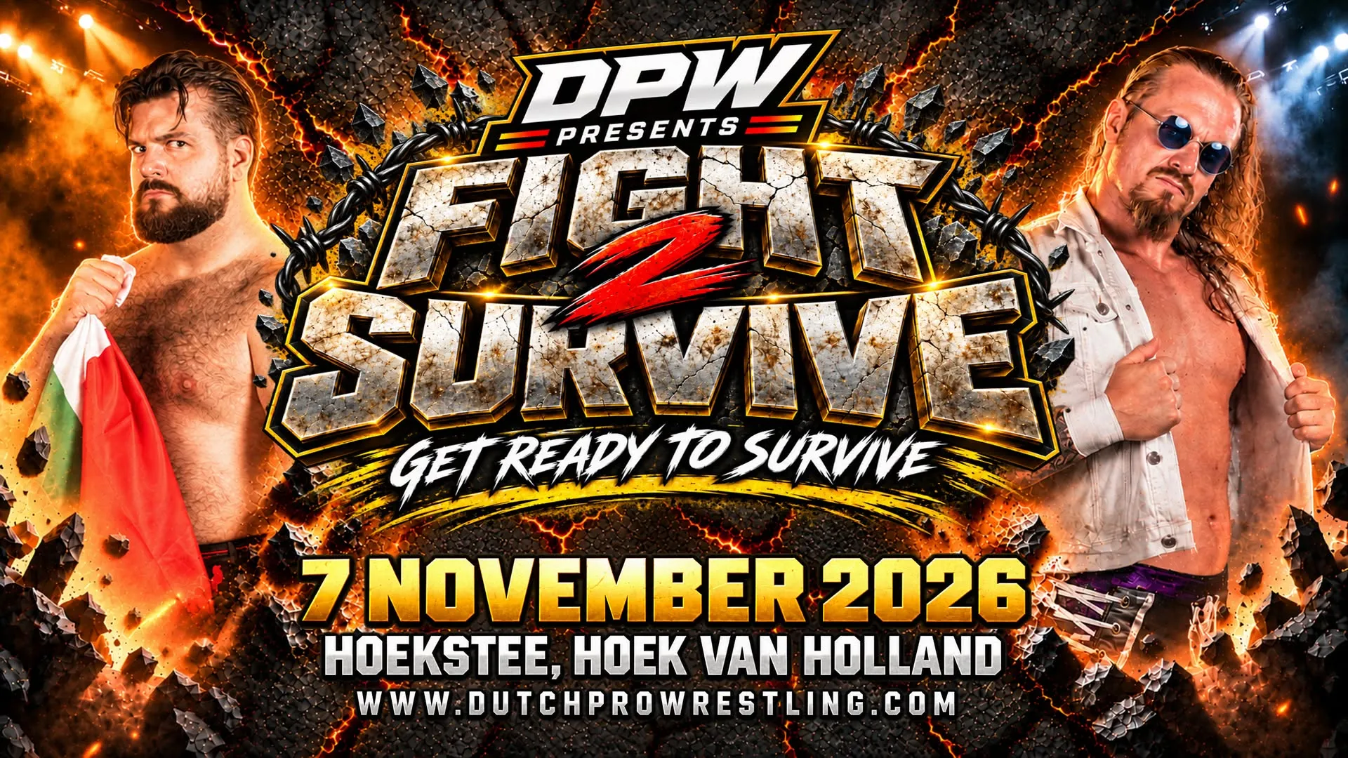 Afbeelding bij bericht van Dutch Pro Wrestling