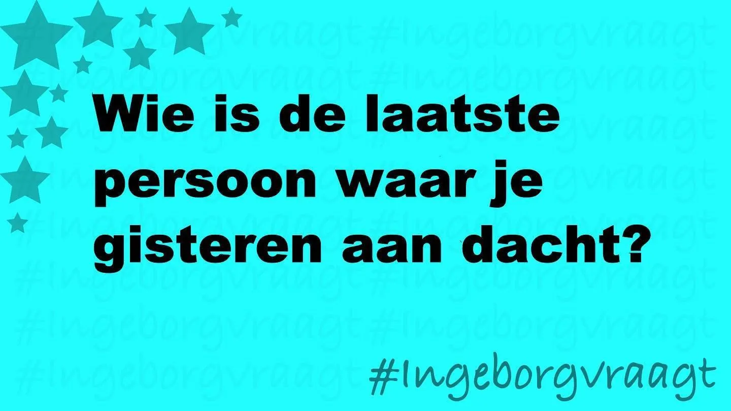 Afbeelding bij bericht van #IngeborgVraagt Van