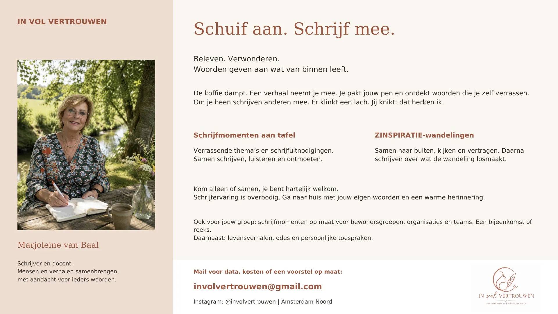 Afbeelding bij bericht van Marjoleine Van Baal