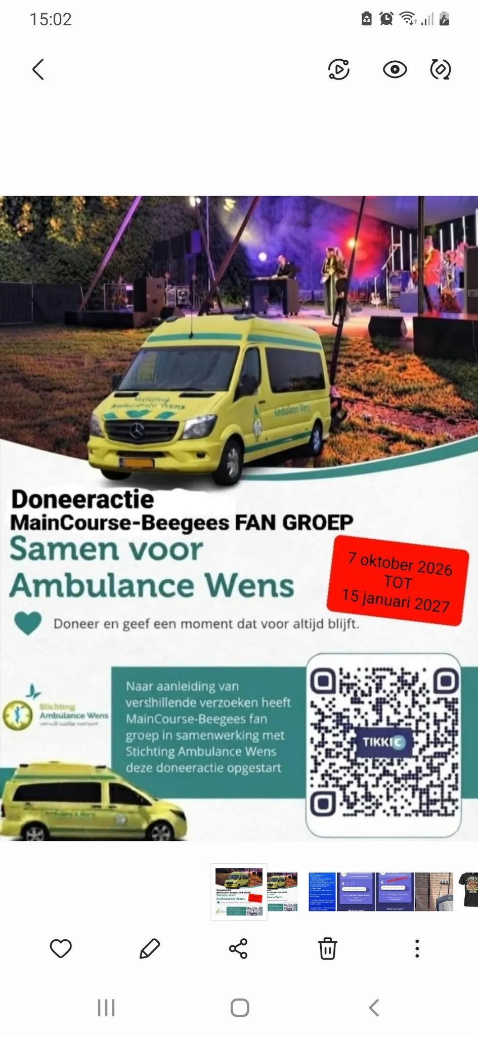 Afbeelding bij bericht van MainCourse-Beegees FAN GROEP Verkaik