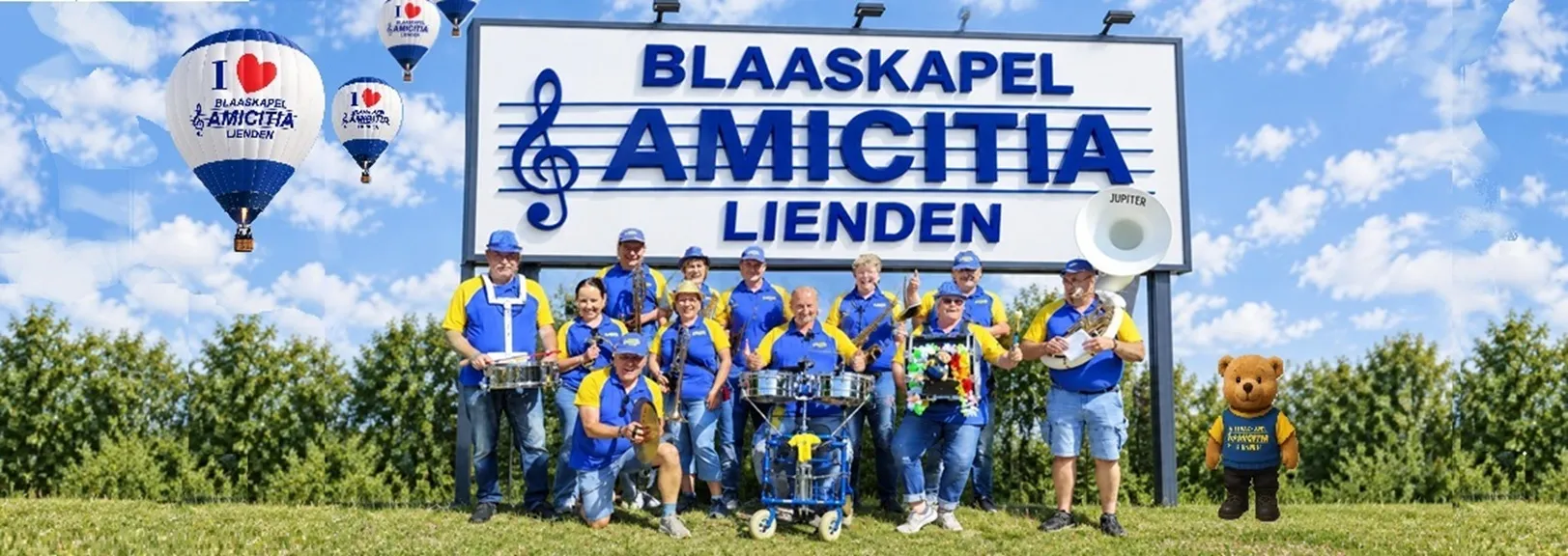 Afbeelding bij bericht van Blaaskapel Amicitia Lienden Van