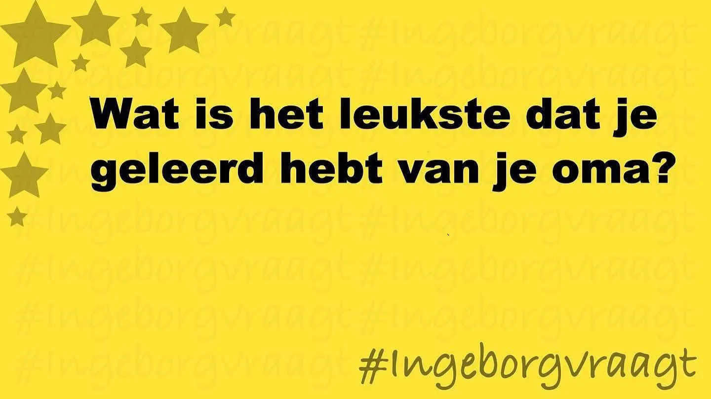 Afbeelding bij bericht van #IngeborgVraagt Van