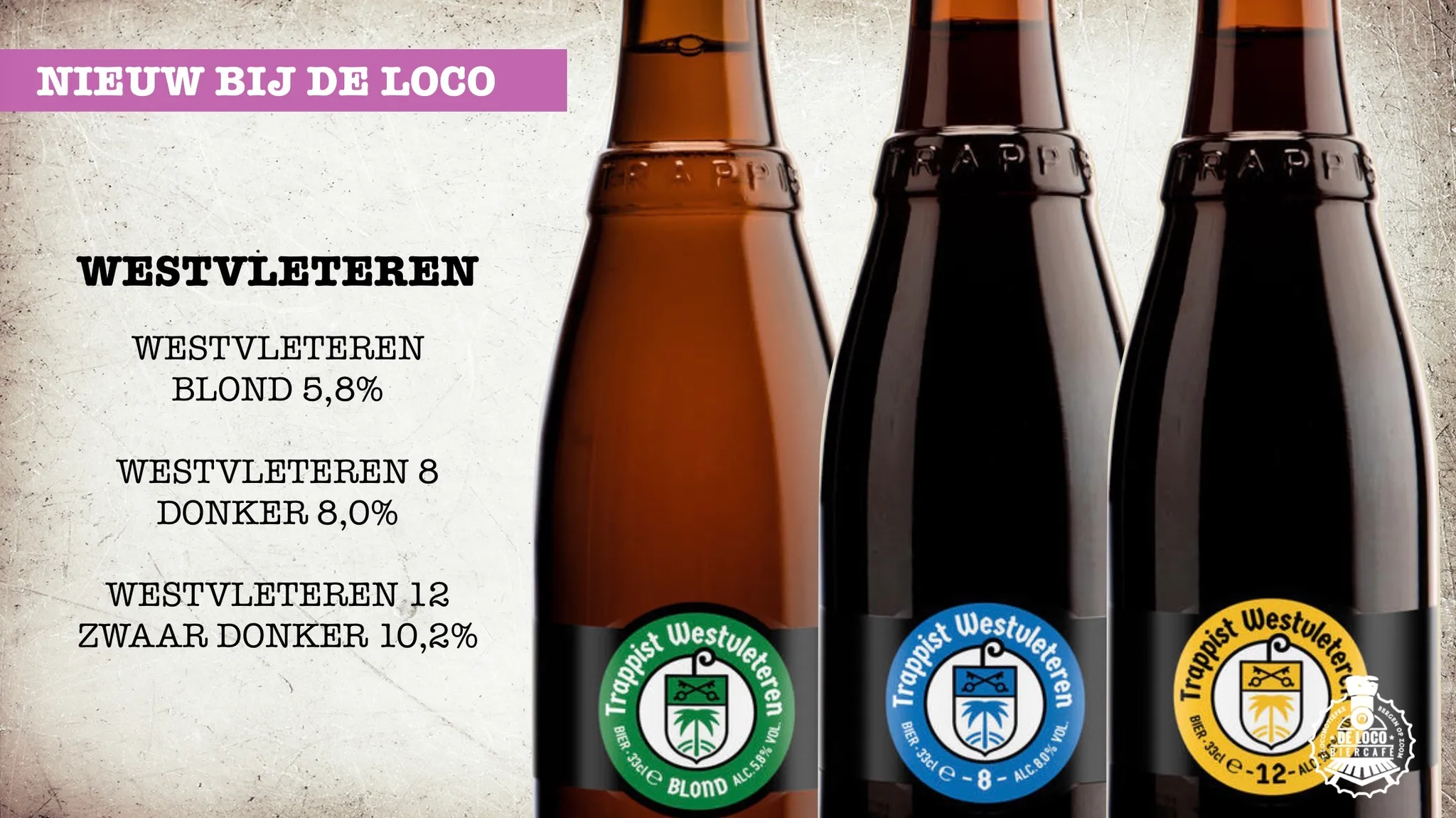Afbeelding bij bericht van Biercafe de Loco Biercafe 't Locomotiefke