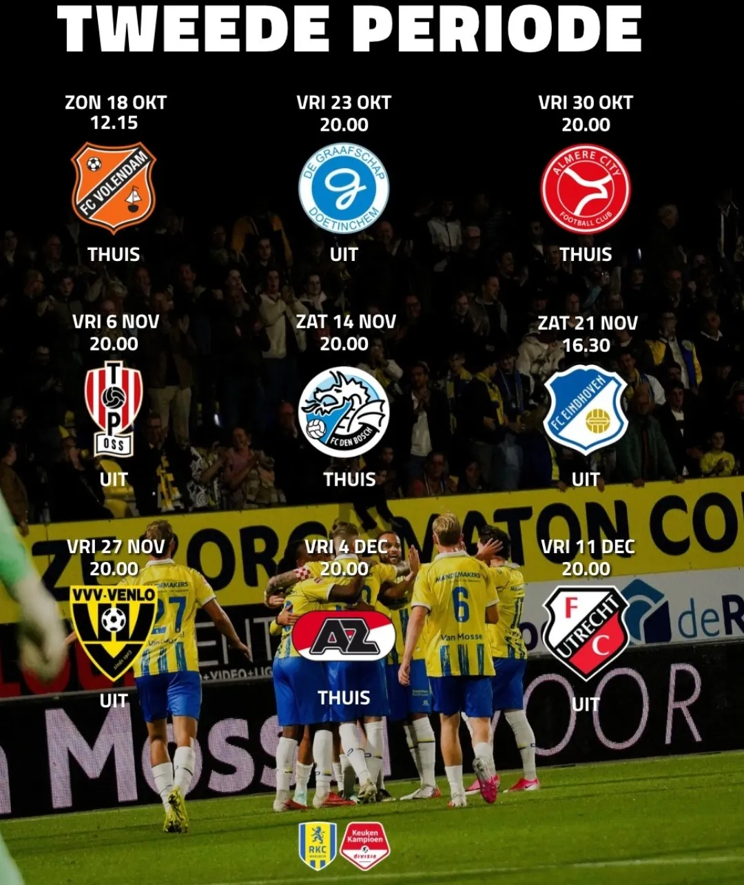 Afbeelding bij bericht van RKC Waalwijk Waalwijk