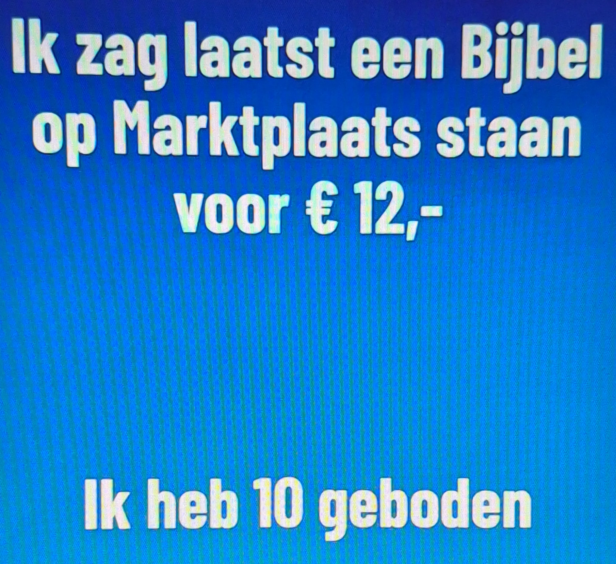 Afbeelding bij bericht van Anoniem Onbekende
