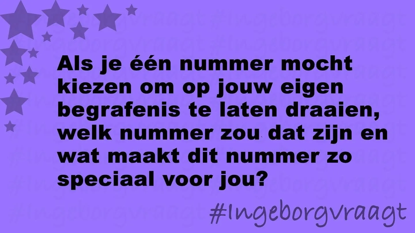 Afbeelding bij bericht van #IngeborgVraagt Van